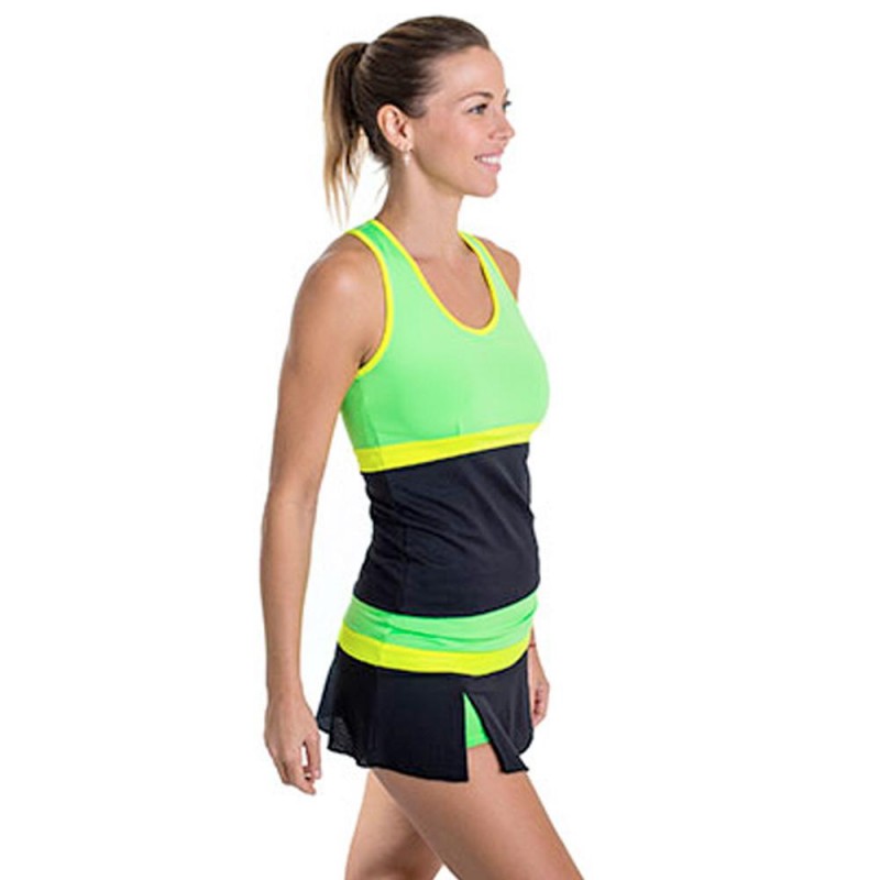 Camiseta tirantes BB Morgan Yellow Lime Camiseta tirantes BB Morgan Yellow Lime