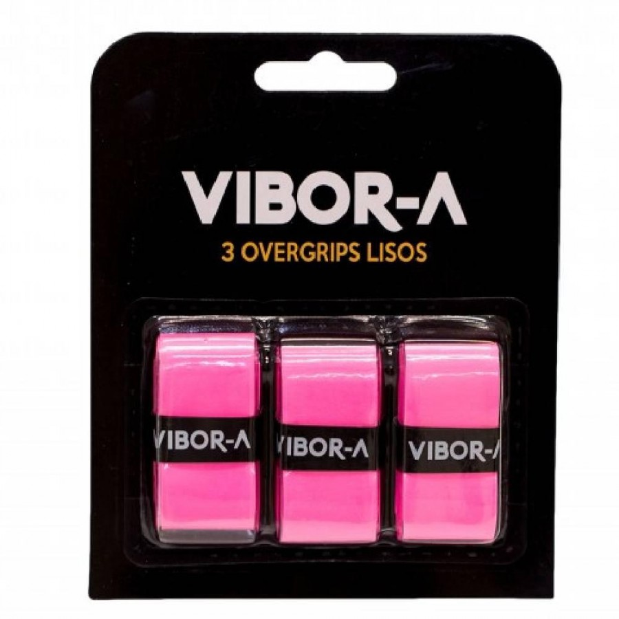 Overgrips Vibora Pro Lisos x3 Rosa