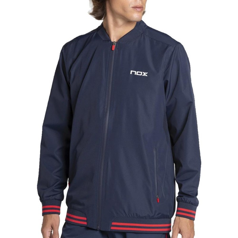 Cortavientos Nox Pro Azul Rojo Cortavientos Nox Pro Azul Rojo