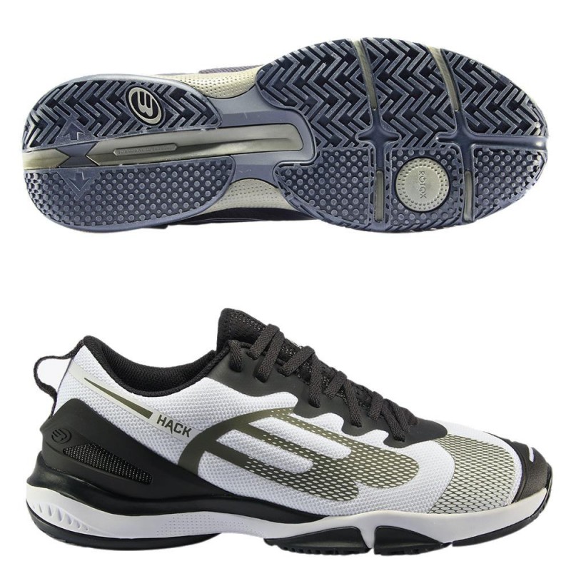 Zapatillas Bullpadel Hack Hybrid Fly 22V Blanco Kaki Zapatillas Bullpadel Hack Hybrid Fly 22V Blanco Kaki