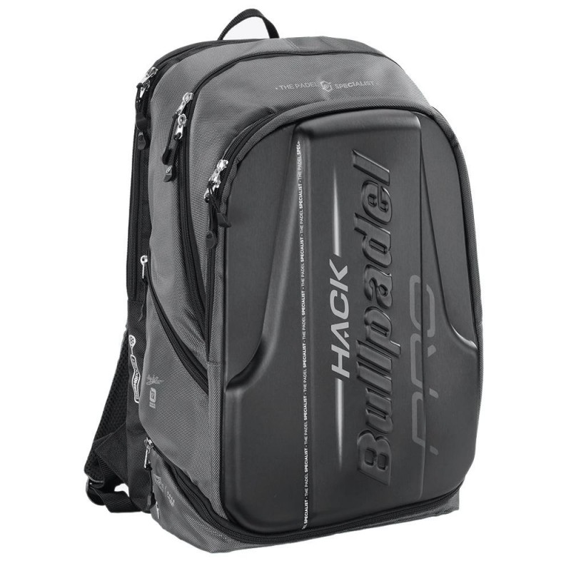Mochila Bullpadel Hack BPM-22001 Negra Mochila Bullpadel Hack BPM-22001 Negra