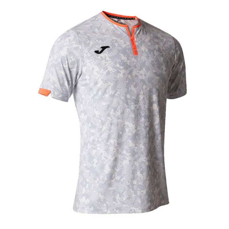 Camiseta Joma Manga Corta Challenge Gris Camiseta Joma Manga Corta Challenge Gris