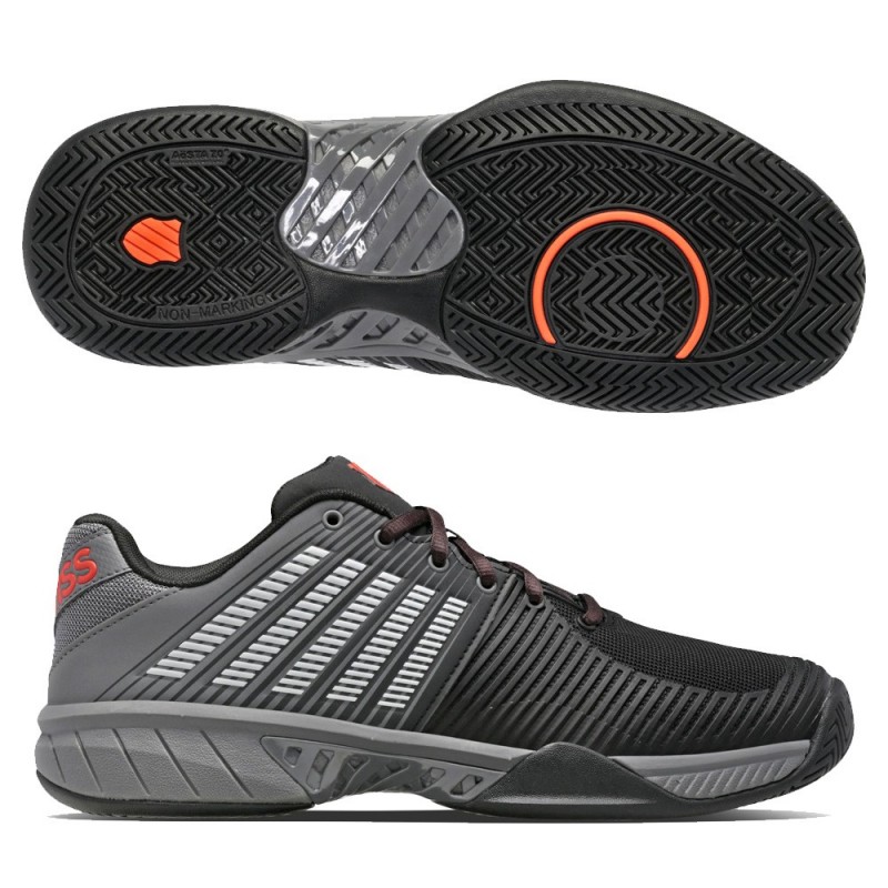 Scarpe Kswiss Express Light 2 Jet Black Grey Scarpe Kswiss Express Light 2 Jet Black Grey