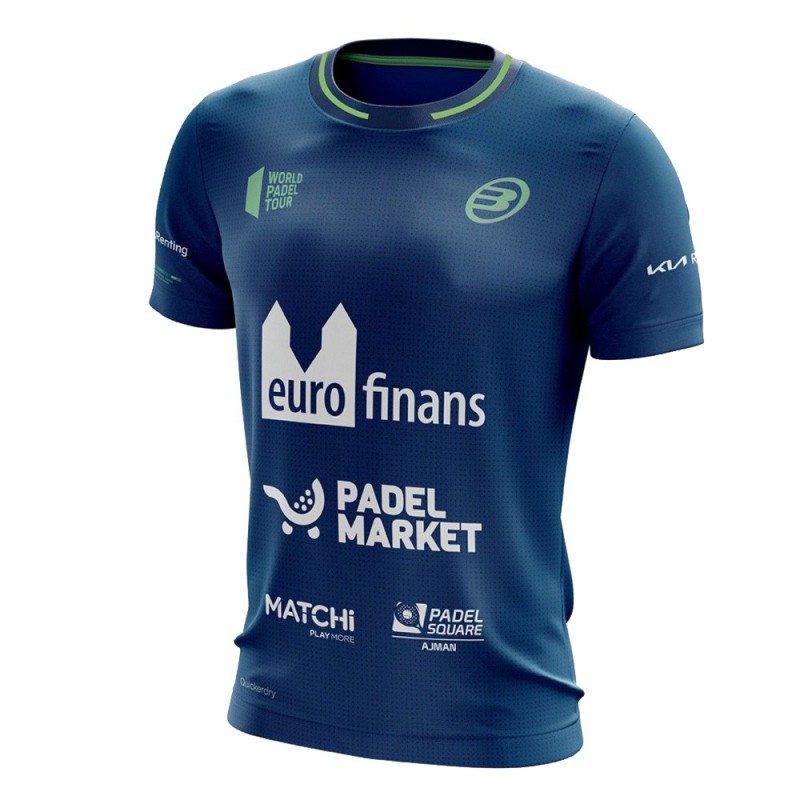 Maglietta Bullpadel Manex Paquito Navarro blu Vigore Maglietta Bullpadel Manex Paquito Navarro blu Vigore
