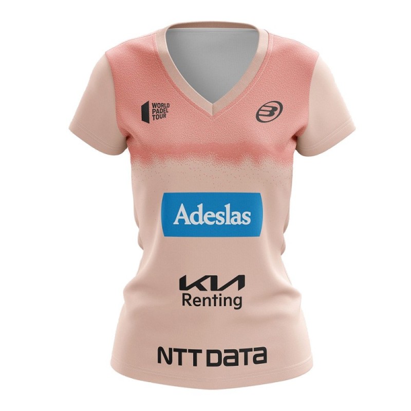 Maglietta Bullpadel Yeco Gemma Triay Salmon Fluor Maglietta Bullpadel Yeco Gemma Triay Salmon Fluor