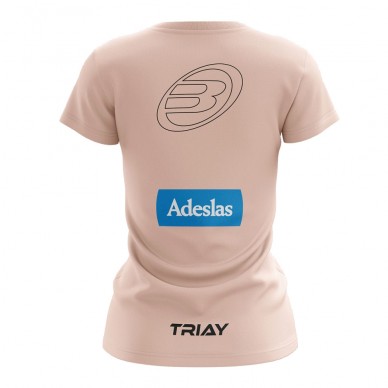 Maglietta Bullpadel Yeco Gemma Triay Salmon Fluor