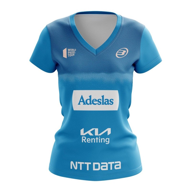 Maglietta Bullpadel Yeco Alejandra Salazar Ciano Maglietta Bullpadel Yeco Alejandra Salazar Ciano