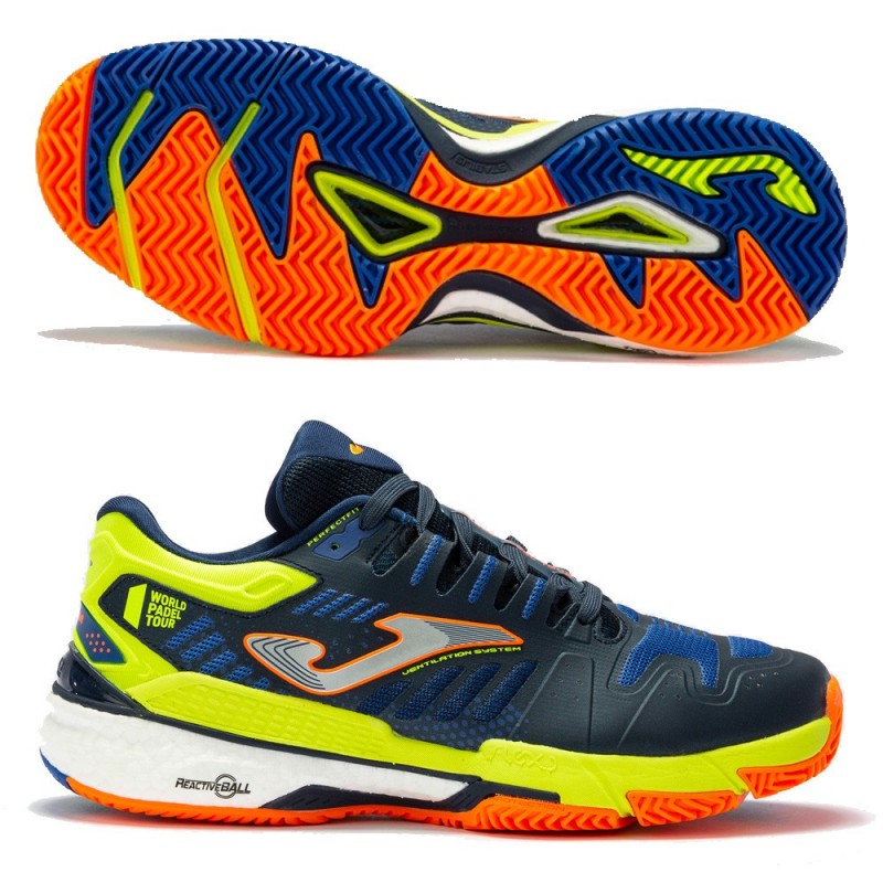 Scarpe Joma T.SLAM MEN 2204 Royal Yellow Fluor