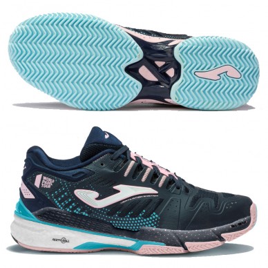 Scarpe Joma T.SLAM LADY 2203 Navy Rosa