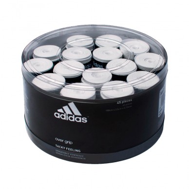 Cube Overgrip Adidas Tacky 45 unità bianco microforato