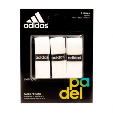 Overgrip Adidas Tacky blanco microperforato