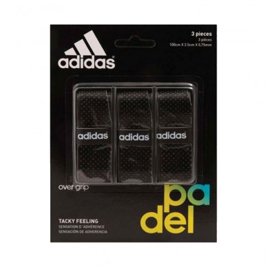 Overgrip Adidas Tacky negro microperforato