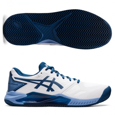 Asics Gel Challenger 13 Bianco Argilla Blu Indaco