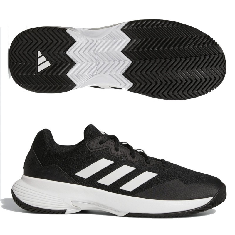 Scarpe Adidas Game Court 2 M FTWR Core Nero Bianco 2022 Scarpe Adidas Game Court 2 M FTWR Core Nero Bianco 2022