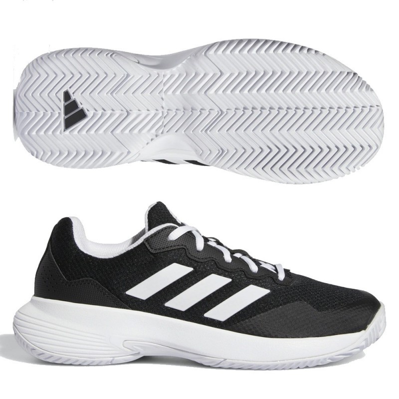 scarpe Adidas Game Court 2 W Core Nero Bianco 2022 scarpe Adidas Game Court 2 W Core Nero Bianco 2022