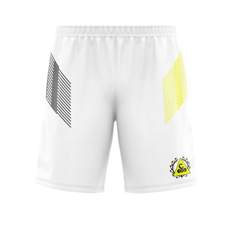 Pantaloni Vibora Team Bianco Giallo