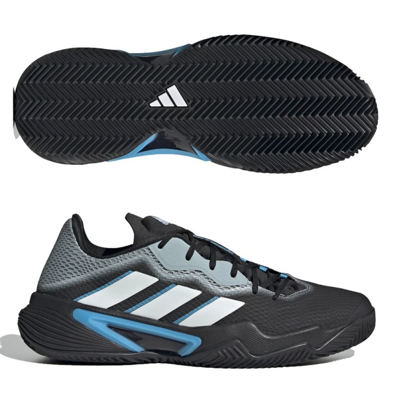 scarpe Adidas Barricade M Clay Magic Grigio Bianca Nero 2022 scarpe Adidas Barricade M Clay Magic Grigio Bianca Nero 2022