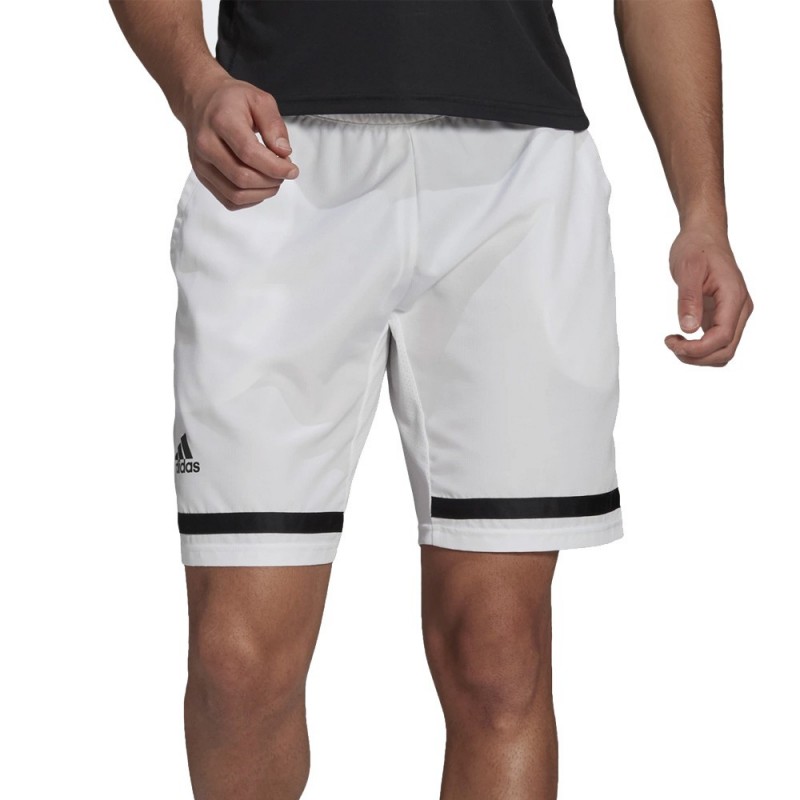 Pantaloncini Adidas Club Bianco Nero