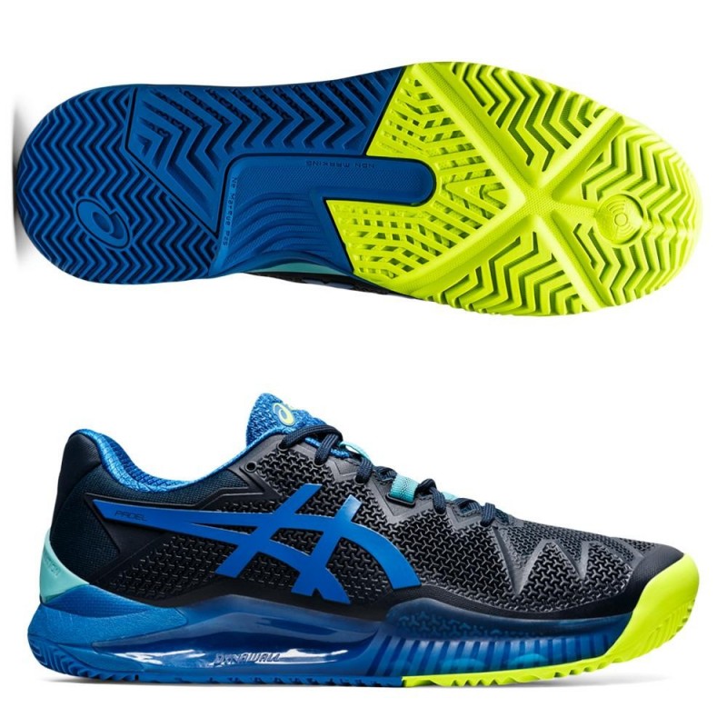 Asics Gel Resolution 8 Padel French Blue Lake Drive