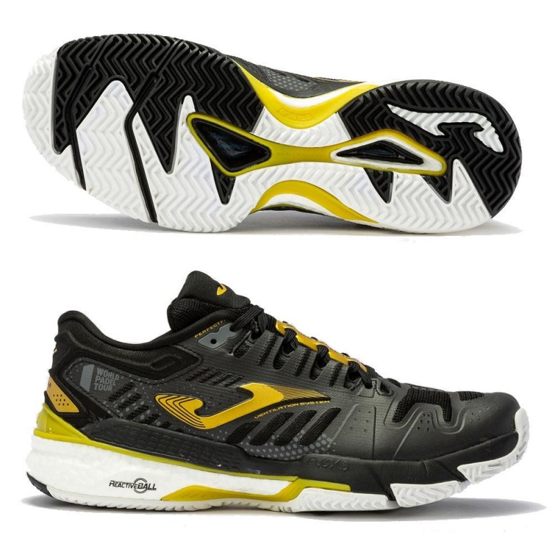 Scarpe Joma T.SLAM 2201 Nero Oro Scarpe Joma T.SLAM 2201 Nero Oro
