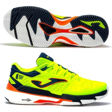 Scarpe Joma T.SLAM MEN 2209 Giallo Fluo Navy