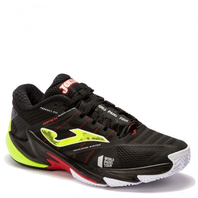 Joma T.OPEN MEN 2201 Scarpe Nero Verde Fluor