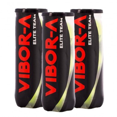 Pack 3 tubo palline Vibora Elite Team