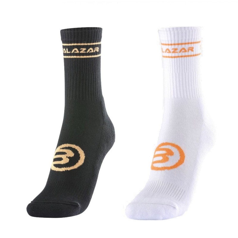 Calzini Bullpadel BP22AS07 neri e bianchi Calzini Bullpadel BP22AS07 neri e bianchi