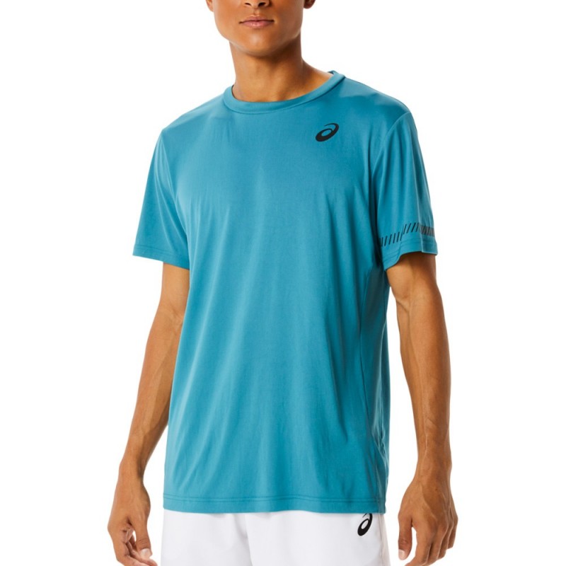 Maglietta Asics Court M SS TEE pino nebbioso Maglietta Asics Court M SS TEE pino nebbioso