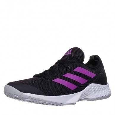 Scarpe Adidas Courtflash W core black semi pulse lilac 2022