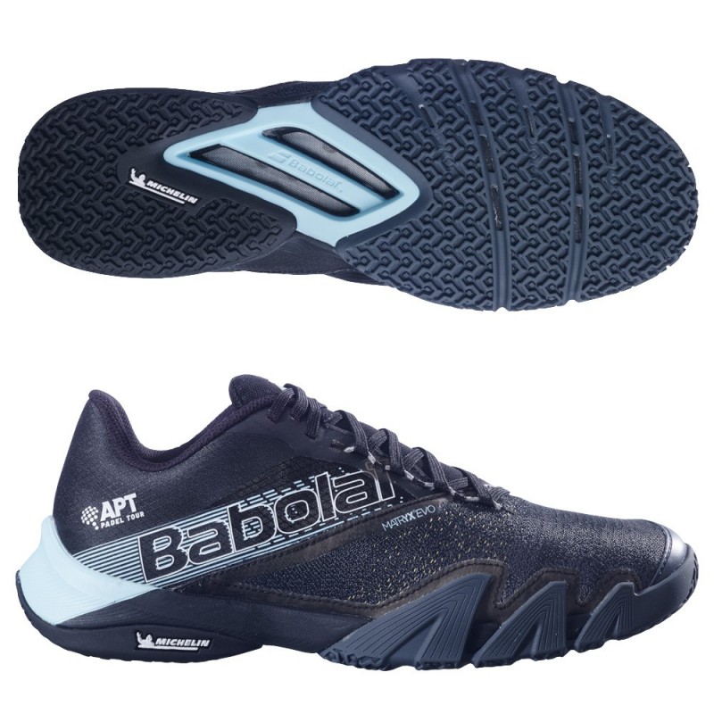 scarpe Babolat Jet Premura 2 Men APT black light blue