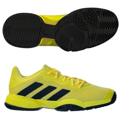scarpe Adidas Barricade JR impact yellow beam yellow 2022