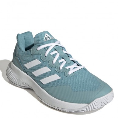 scarpe Adidas GameCourt 2 W mint ton ftwr white 2022