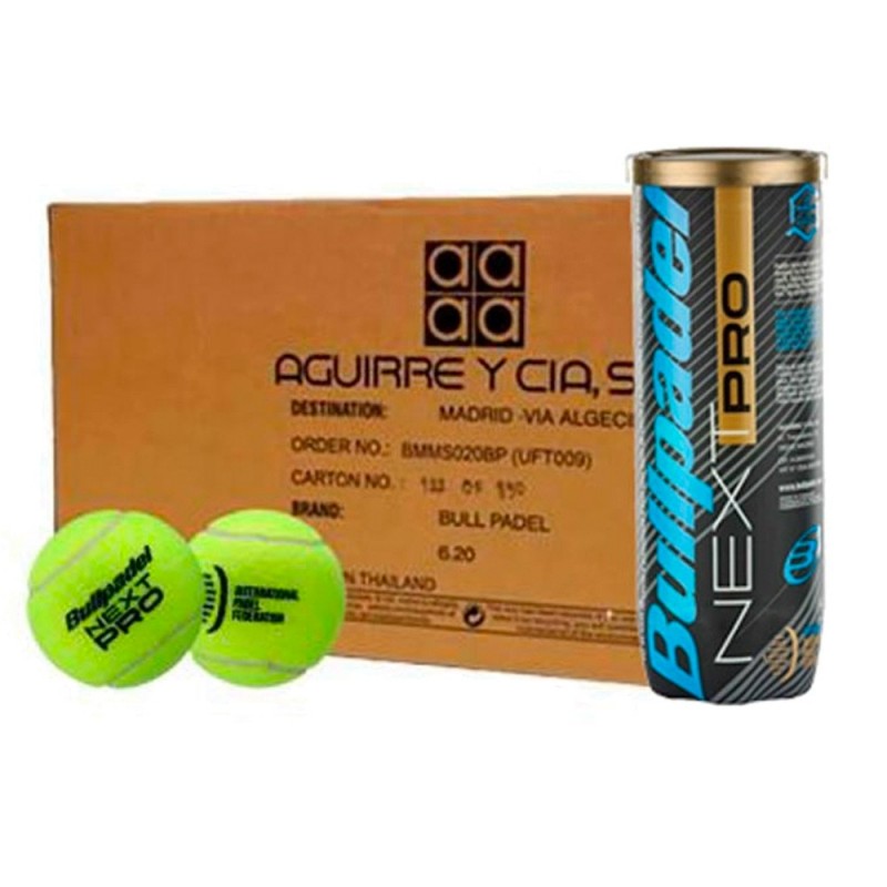 Cartone palline Bullpadel FIP Next Pro 24 x 3 Cartone palline Bullpadel FIP Next Pro 24 x 3