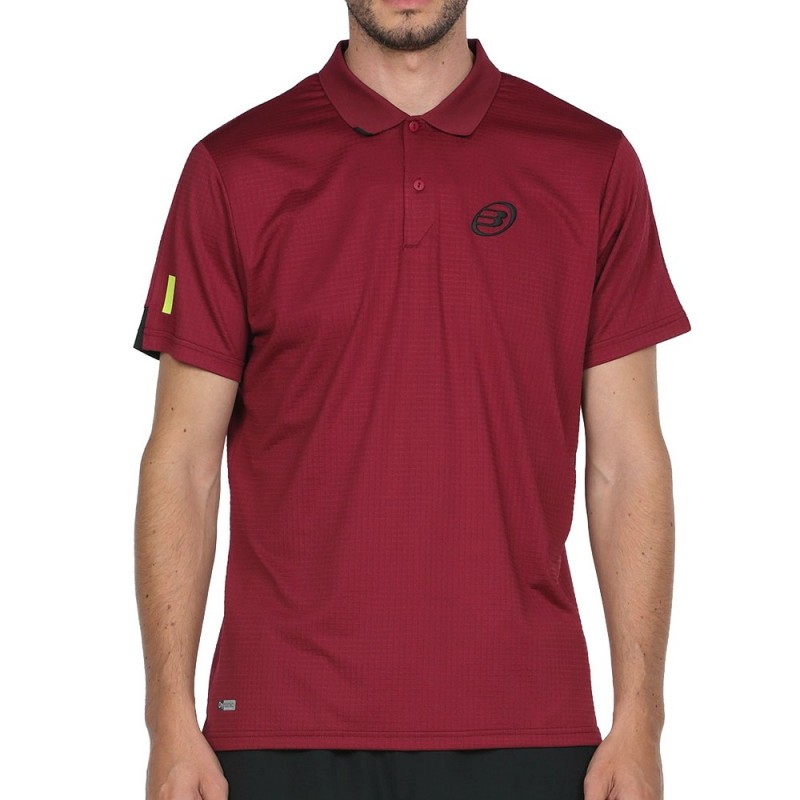 Polo Bullpadel Lindo vino bordeaux