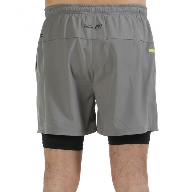pantaloncini Bullpadel Lipes grigio medio