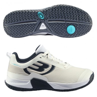 Scarpe Bullpadel Next Hybrid Pro 22 bianche blu scuro