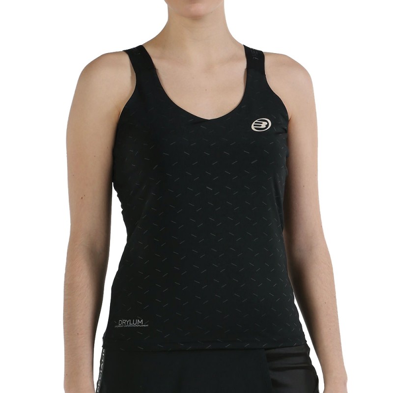 Maglietta Bullpadel Polar nera Maglietta Bullpadel Polar nera