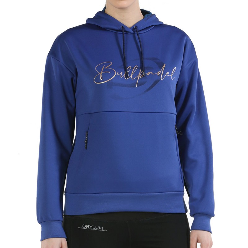 Felpa blu klein Bullpadel Abane W Felpa blu klein Bullpadel Abane W