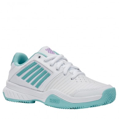 scarpe Kswiss Court Express HB white angel blue