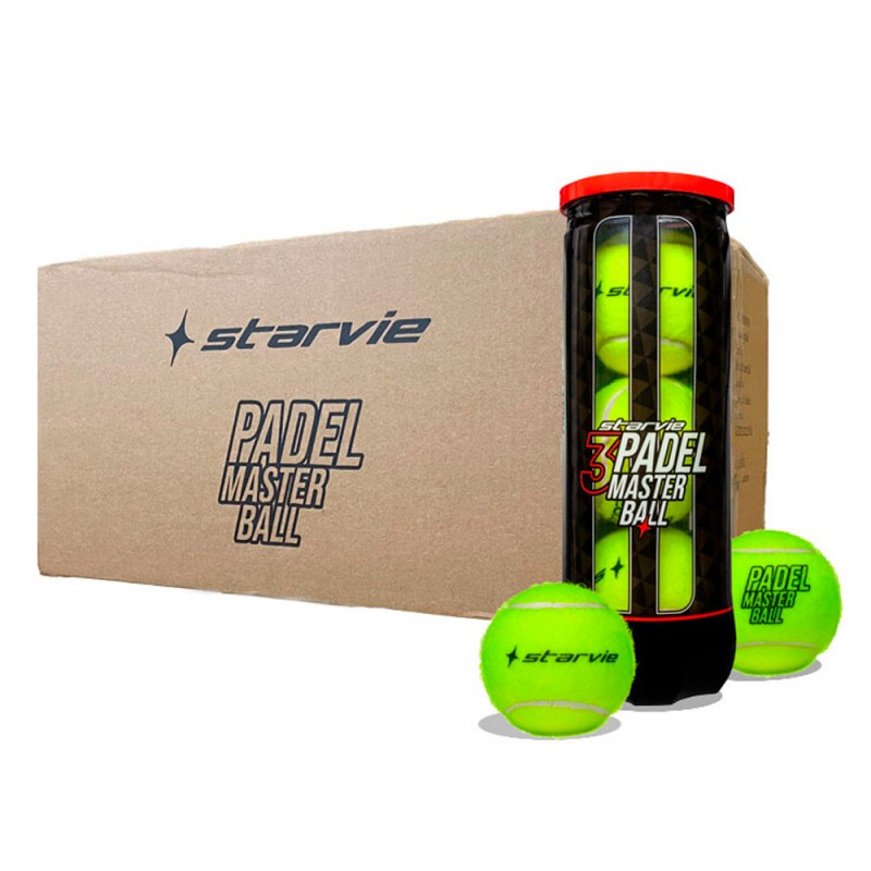 Cartone palline StarVie Padel Master Ball 24 x 3