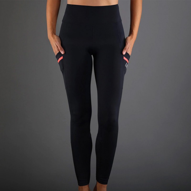 Leggings Endless Twice HW nero rubino Leggings Endless Twice HW nero rubino