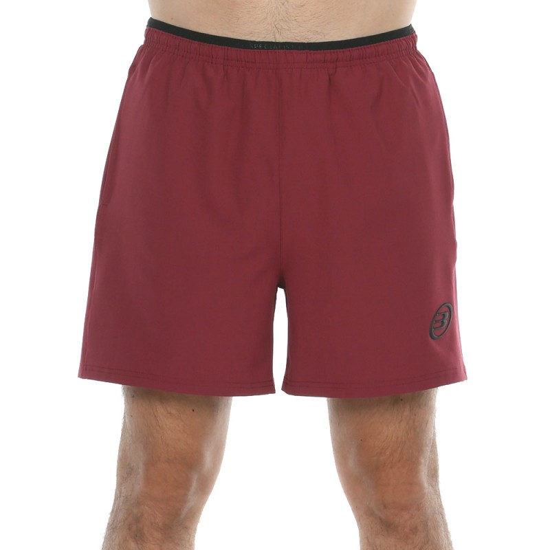 Pantaloncino da vino bordeaux Bullpadel Listo Pantaloncino da vino bordeaux Bullpadel Listo