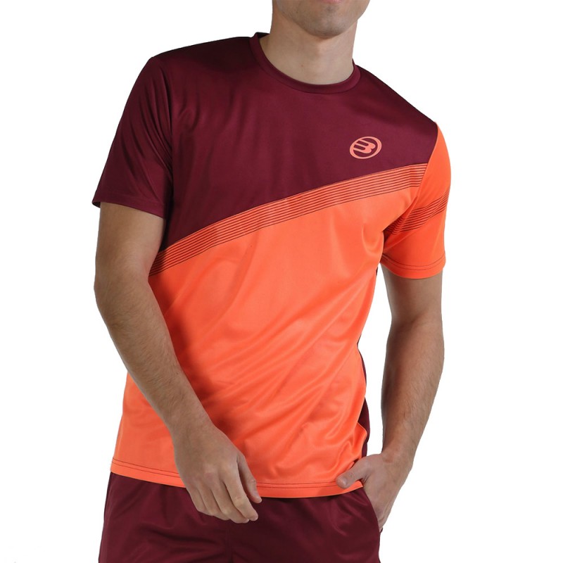 Maglietta Bullpadel Cogua color corallo Maglietta Bullpadel Cogua color corallo