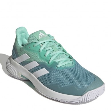 Scarpe Adidas CourtJam Control W easy verde bianco 2022