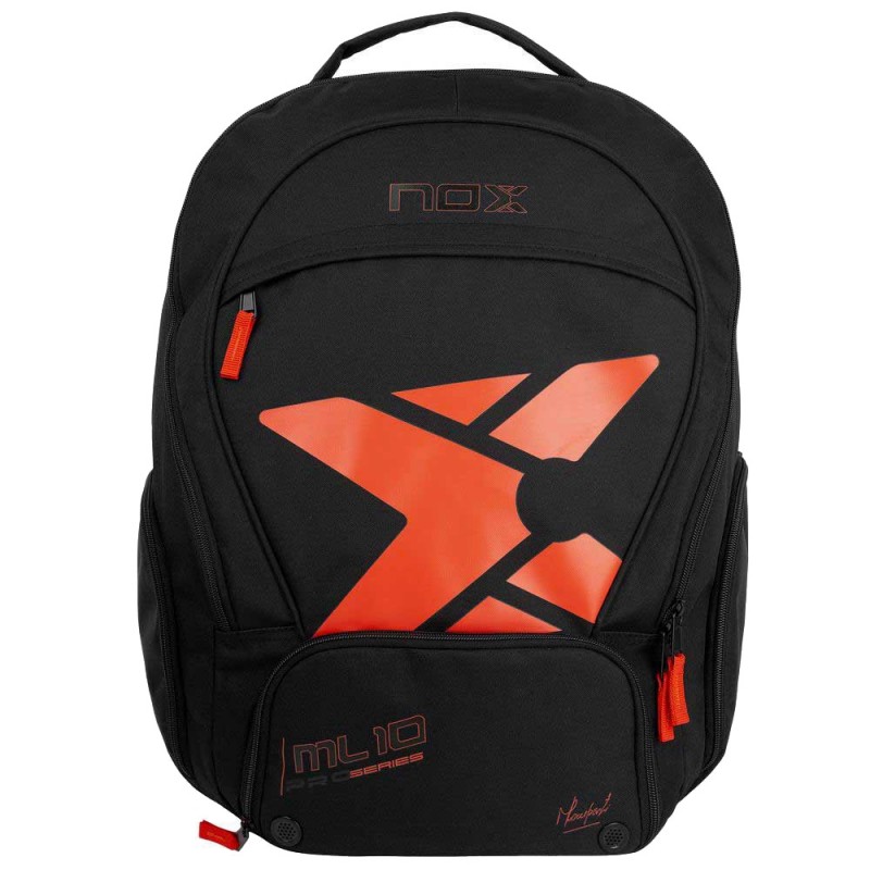 Zaino Nox ML10 Street Nero Arancio Zaino Nox ML10 Street Nero Arancio