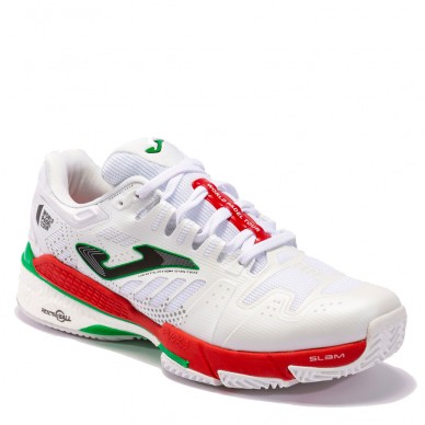 Scarpe Joma T.SLAM MEN 2202 Bianco Rosso