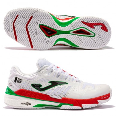 Scarpe Joma T.SLAM MEN 2202 Bianco Rosso