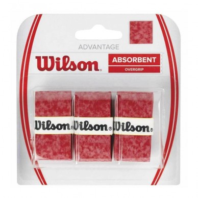 Overgrip Wilson Advantage rosso x 3