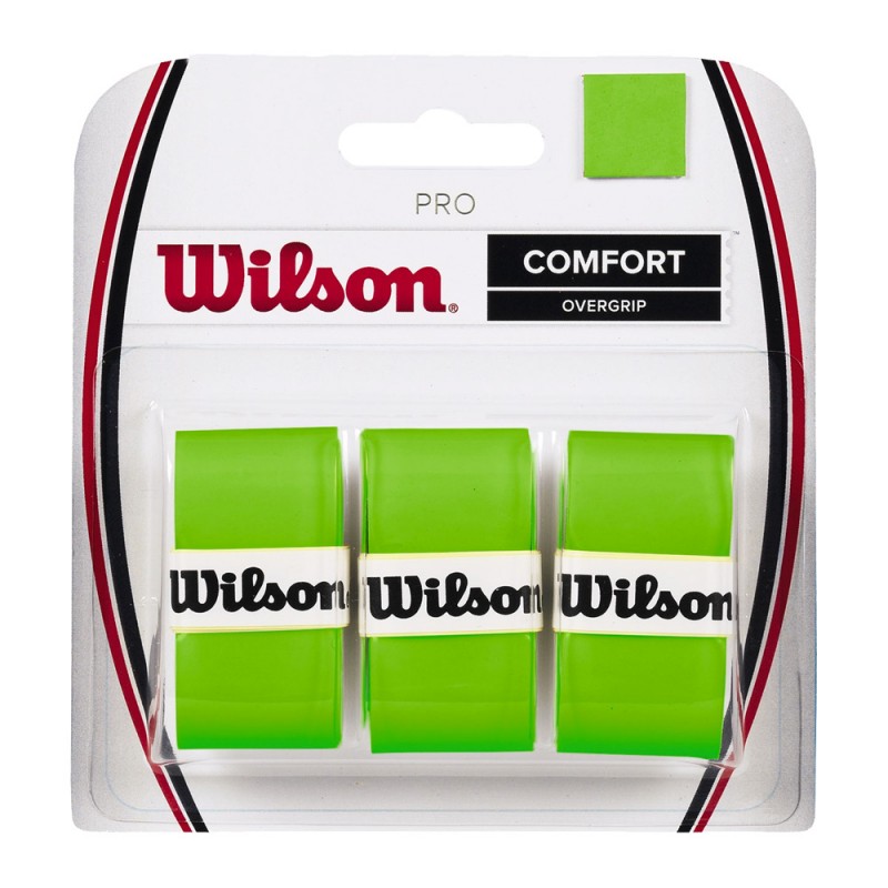 Overgrip Wilson Pro verde x 3 Overgrip Wilson Pro verde x 3